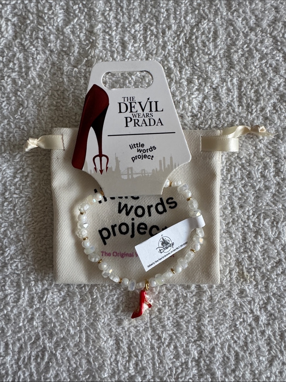 Little Words Project x The Devil Wears Prada Beaded Bracelet